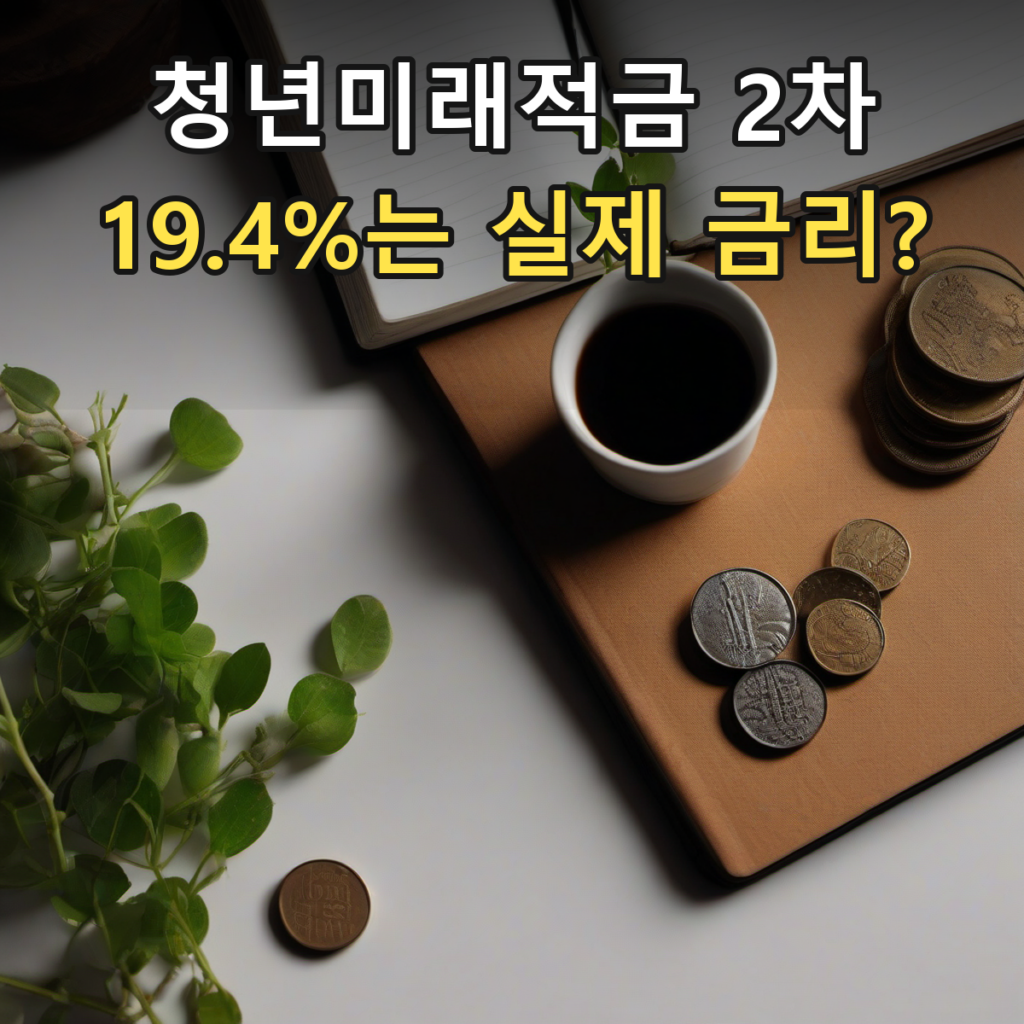 청년미래적금 — AI 생성 일반 이미지