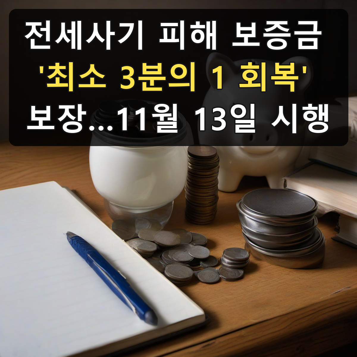 전세사기 피해 보증금 '최소 3분의 1 회복' 보장…11월 13일 시행