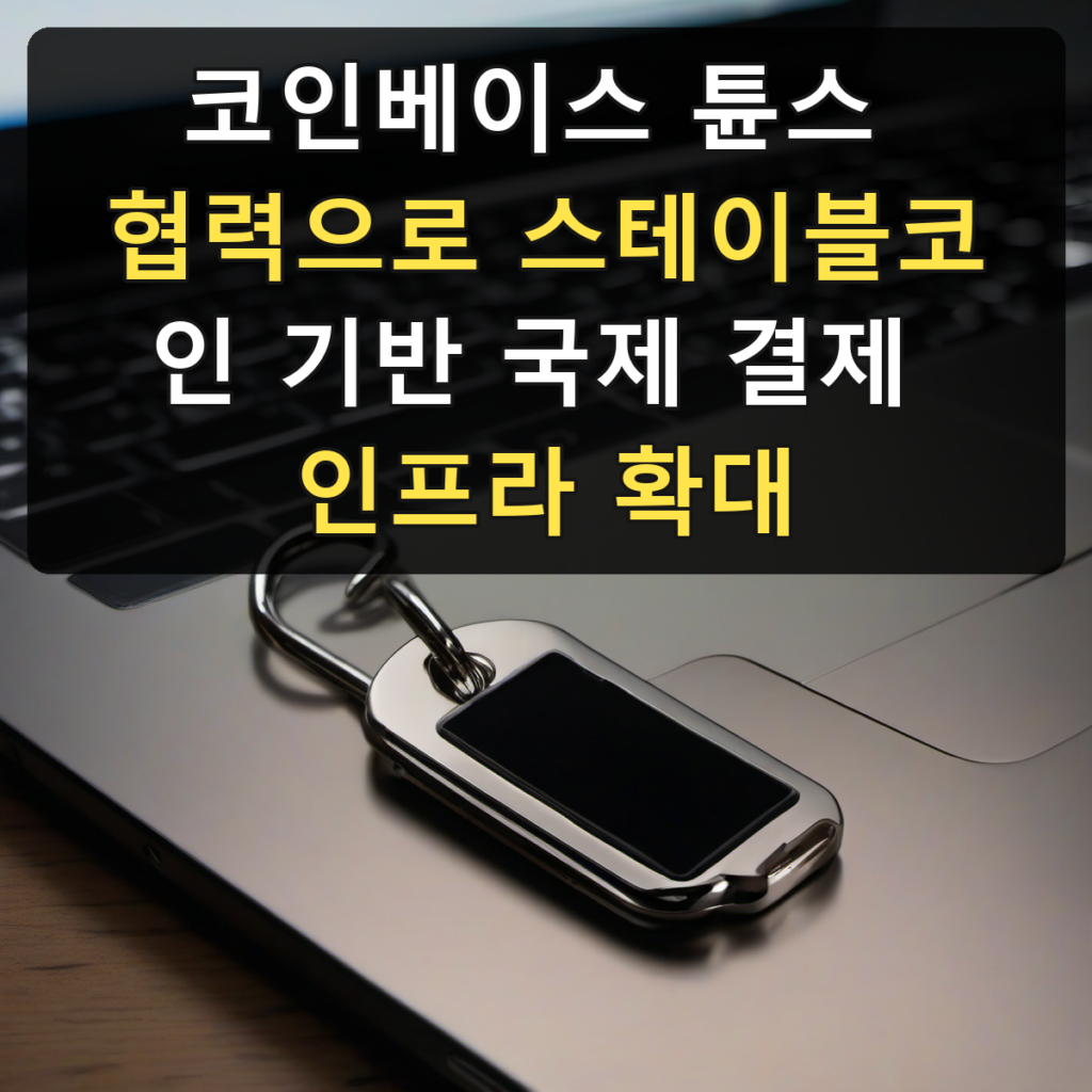 코인베이스 튠스 협력으로 스테이블코인 기반 국제 결제 인프라 확대