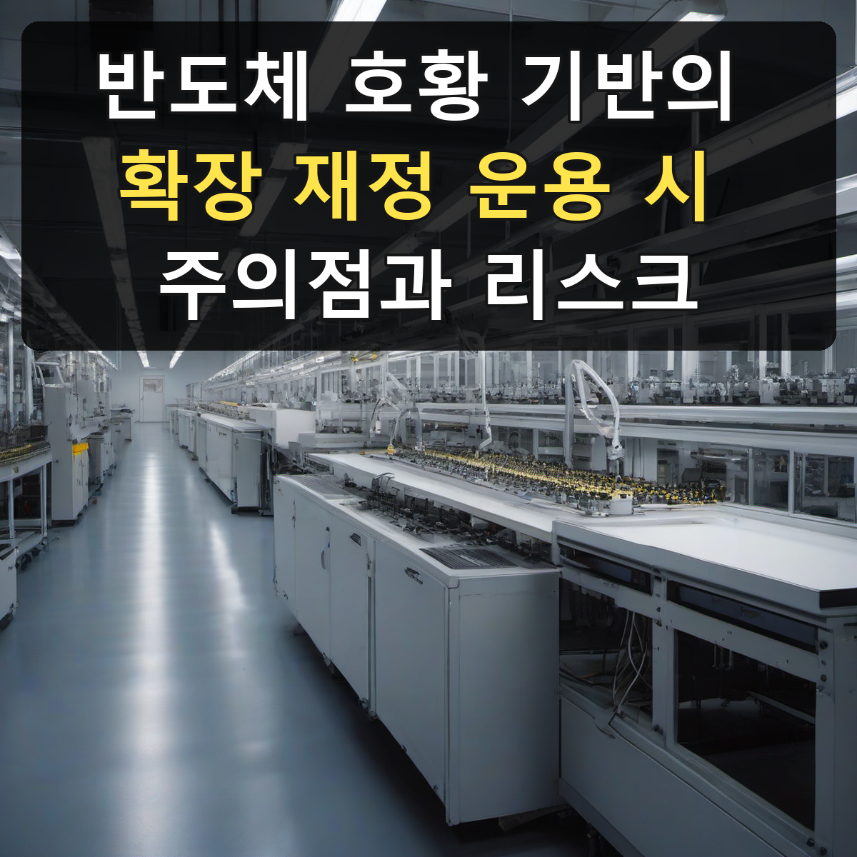 반도체 호황 기반의 확장 재정 운용 시 주의점과 리스크