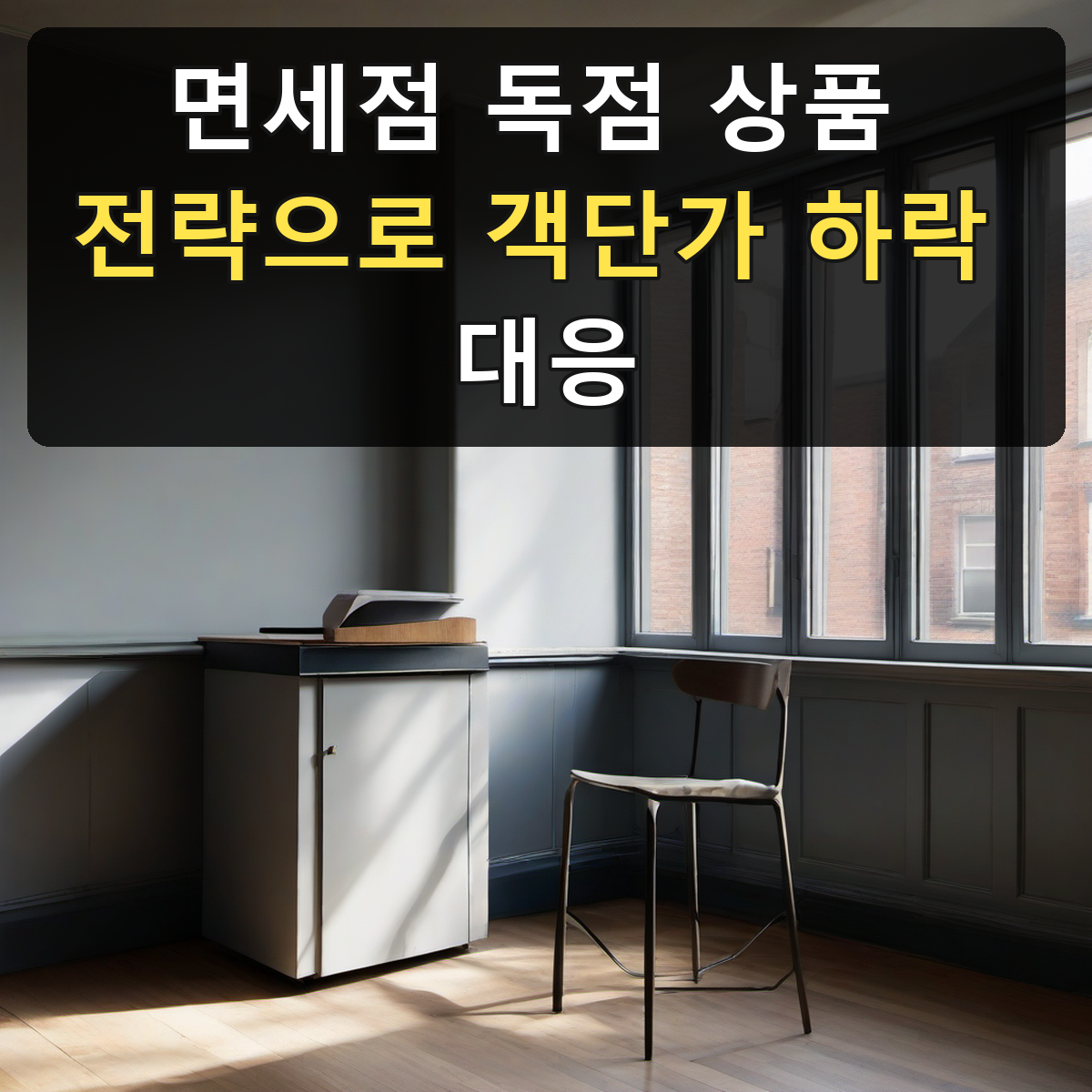 면세점 독점 상품 전략으로 객단가 하락 대응