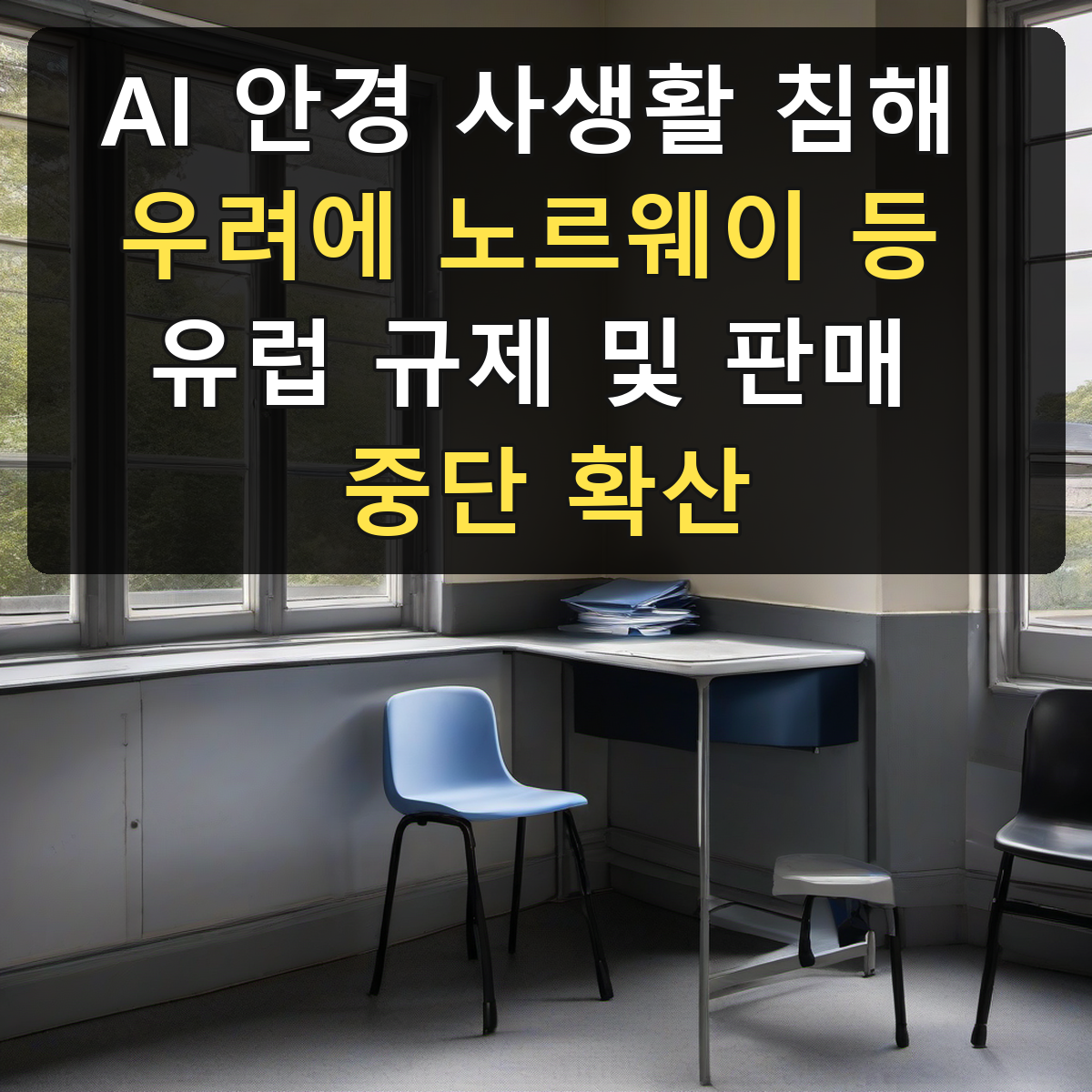 AI 안경 사생활 침해 우려에 노르웨이 등 유럽 규제 및 판매 중단 확산