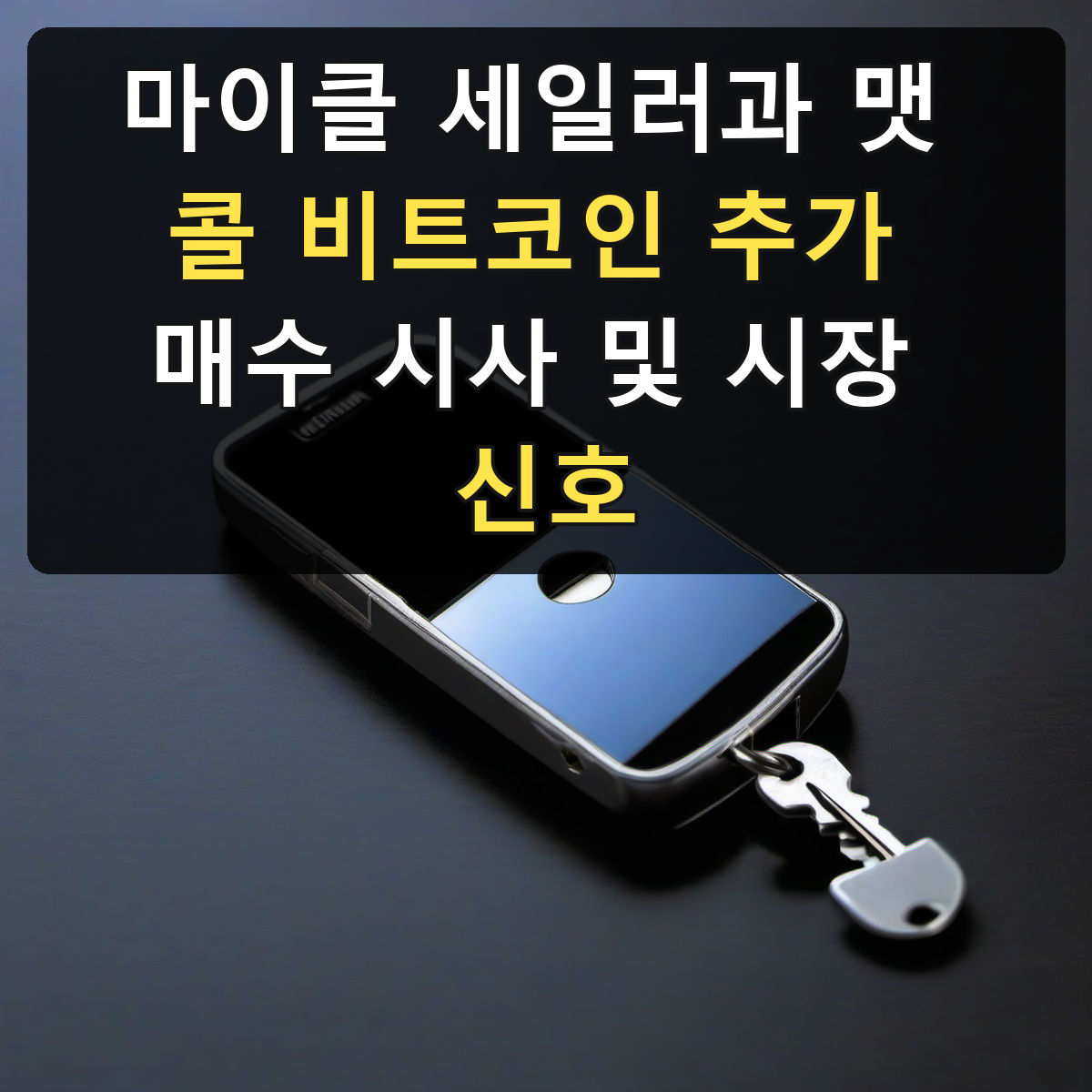 마이클 세일러과 맷 콜 비트코인 추가 매수 시사 및 시장 신호