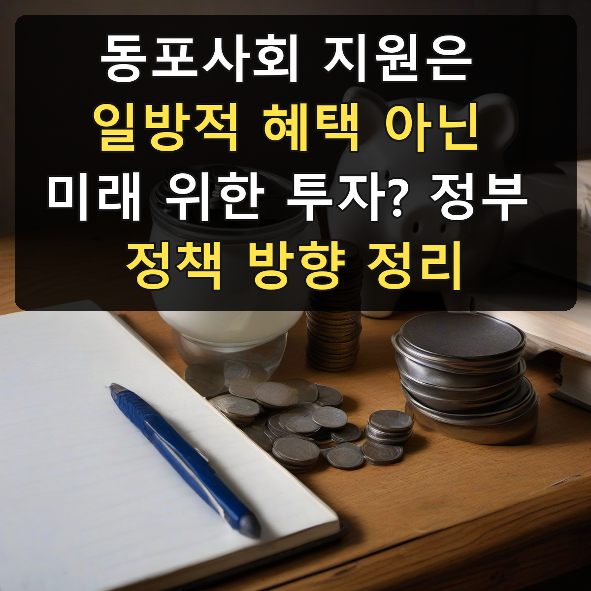 동포사회 지원은 일방적 혜택 아닌 미래 위한 투자? 정부 정책 방향 정리