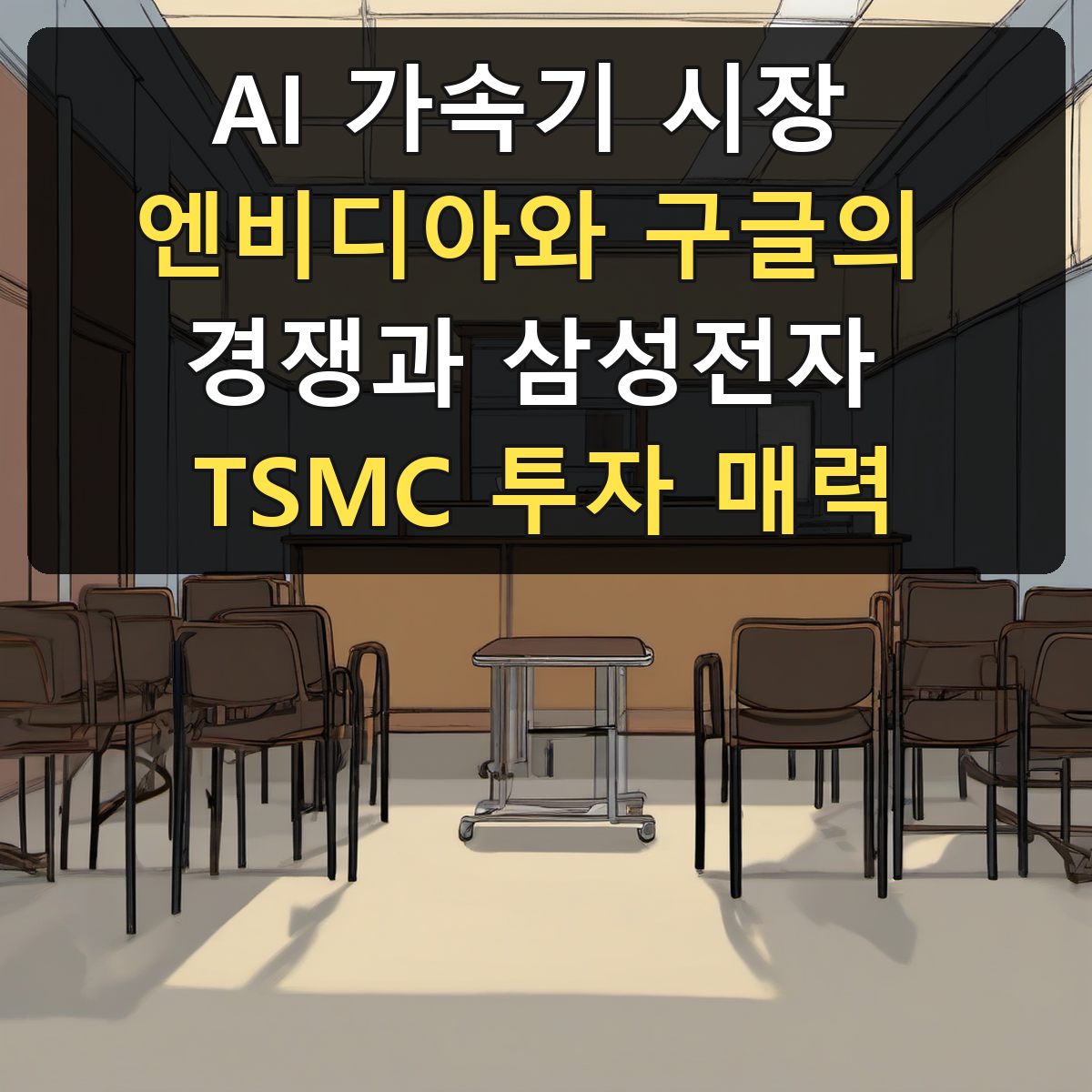AI 가속기 시장 엔비디아와 구글의 경쟁과 삼성전자 TSMC 투자 매력