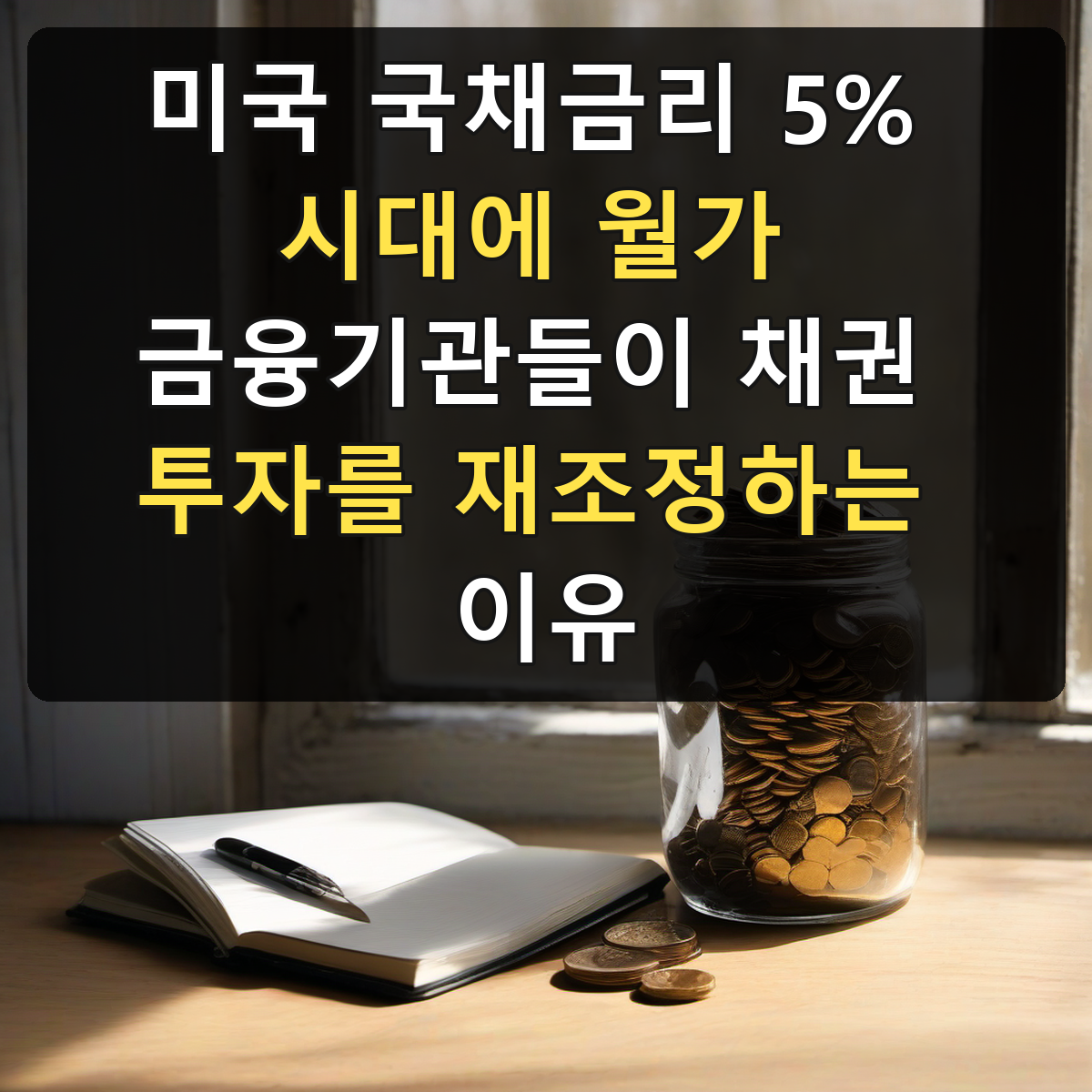 미국 국채금리 5% 시대에 월가 금융기관들이 채권 투자를 재조정하는 이유