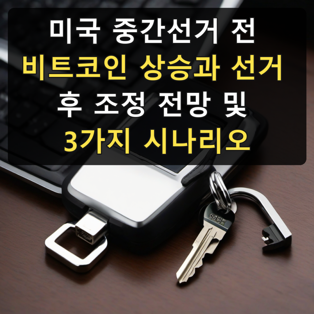 미국 중간선거 전 비트코인 상승과 선거 후 조정 전망 및 3가지 시나리오